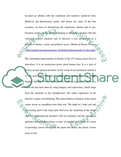 Medieval Dream Poetry