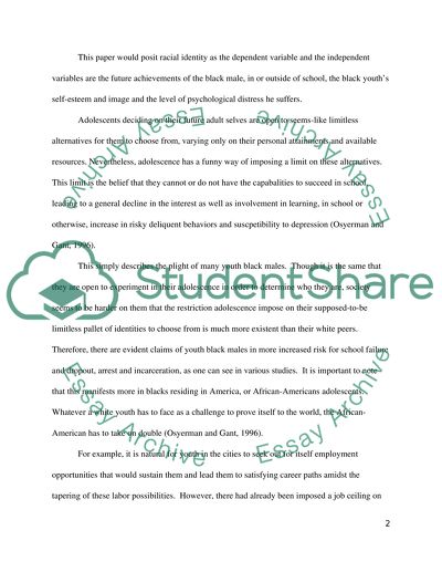 The Relationship Between Racial Identity and Psychosocial Outcomes