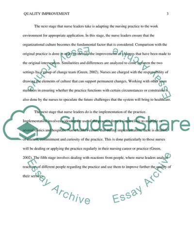 Innovation in Health Care