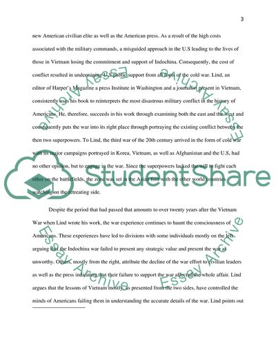 Vietnam: the Necessary War