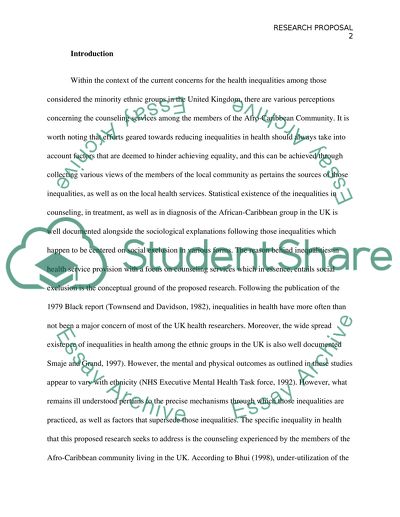 Developing New Strategies to Tackle Health Inequalities in the UK