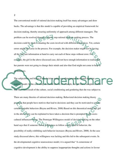 Rationality of Human Beings