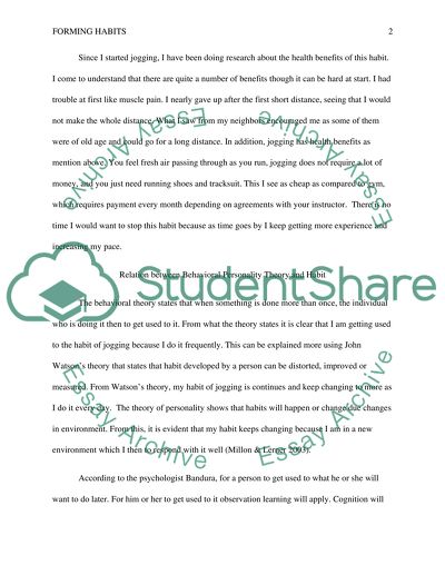 Behavioral and Social/Cognitive Approaches to Forming Habits