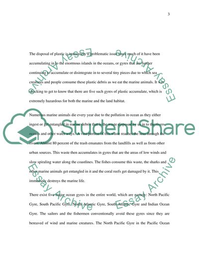 The Accumulation Of Plastics In The Worlds 5 Gyres And How It Can Be Stopped