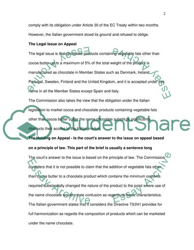Commission of the European Communities v. Italian Republic