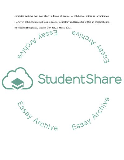 Team Collaboration in Virtual World