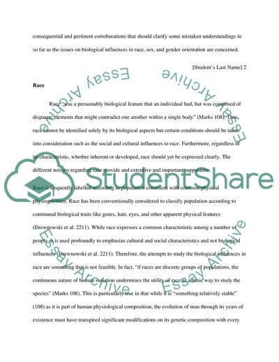 The Persons Unique Characteristic