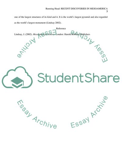 Recent Discoveries in Mesoamerica