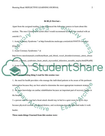 Acute Coronary Syndrome