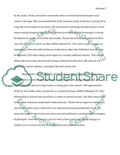 Midterm part 3-Elvis Presley