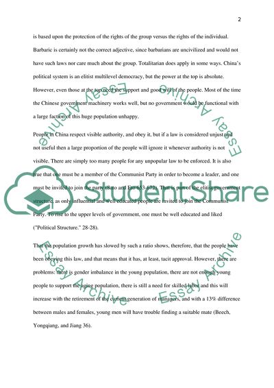 Chinas New One Child Policy