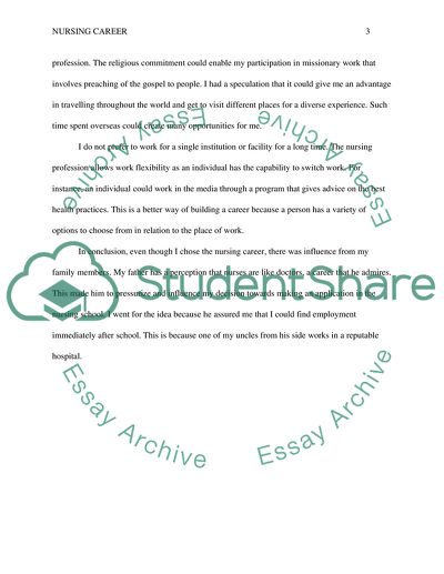 Other than the fact that you want to help people, what lead you to choose a career in nursing