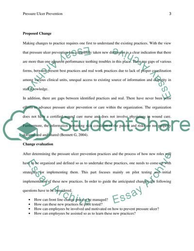 Pressure Ulcer Prevention in Hospitals