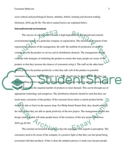 Consumer Behaviour Research Report Issues Facing Consumers in Adopting The New Product