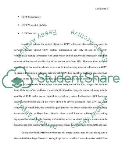 Network Organization, Addressing, and Routing Protocols