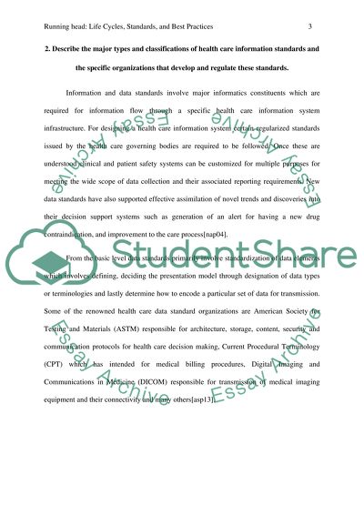 The Systems Development Life Cycle