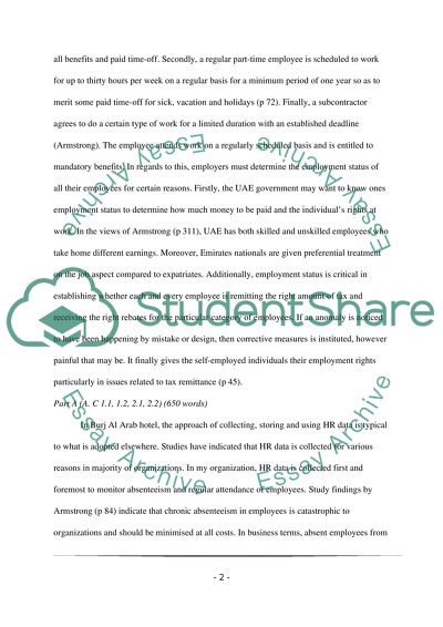 Burj Al Arab Hotel & the Labour Laws of United Arab Emirates