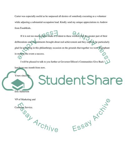 VP of Marketing and Customer Service