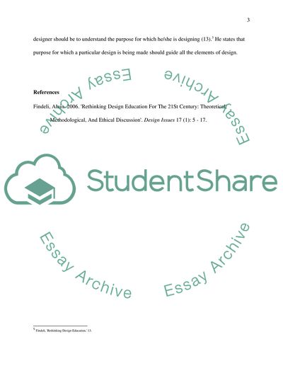 Rethinking Design Education for the 21 Century