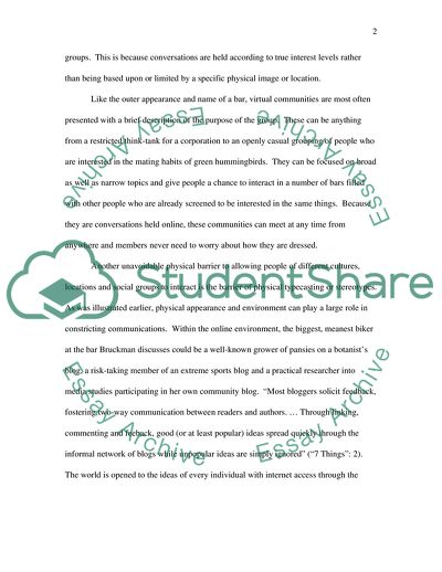 What Are Blogs All about, Abuse on the Internet