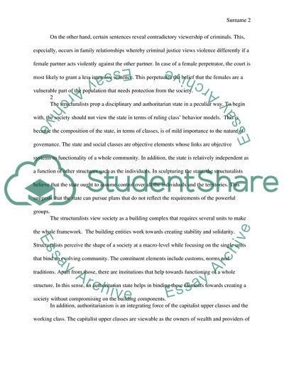 A Sociology of Crime