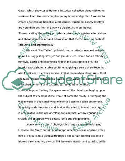 The Curatorship of the Front Door, Back Gate Project