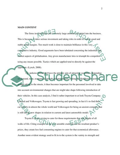 Automobile Analysis and Strategies