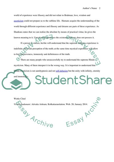 Mysticism in Hinduism