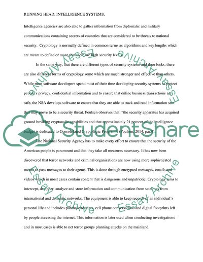 Cryptology Advancing National Security