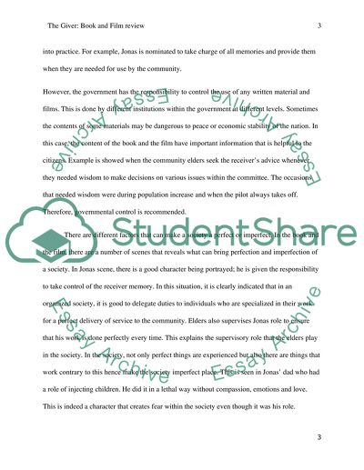 The Giver Movie by Noyce Phillip