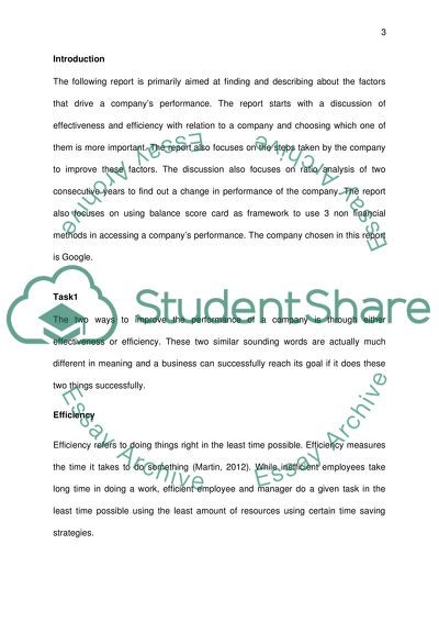 Factors to Drive Performance of a Company