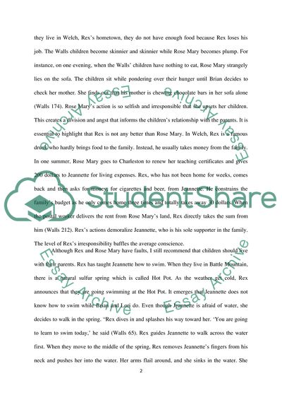 The Case of a Lively Family - the Glass Castle Novel by Jeannette Walls