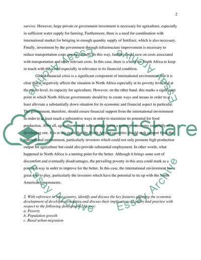 Economic Development