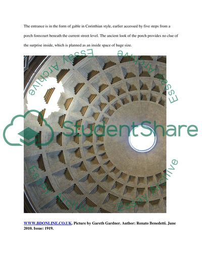 Architecture of the Pantheon and Its History