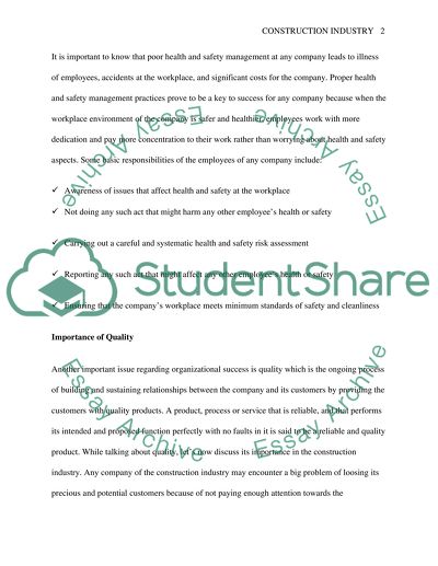 Implementing Health and Safety at Work