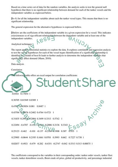 Data Analysis for Managers