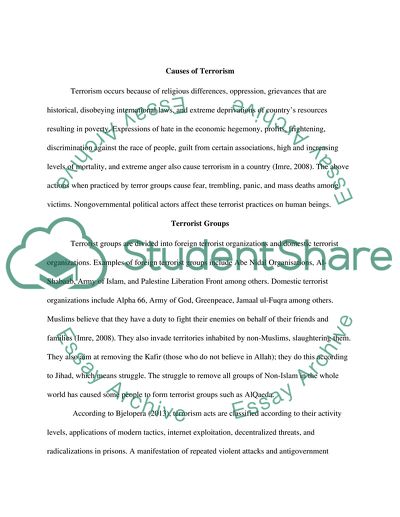 Domestic versus Transnational Terrorism