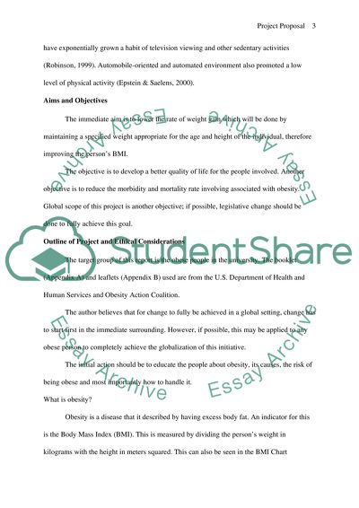 Obesity and Health Promotion