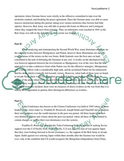 Main Historical Issues