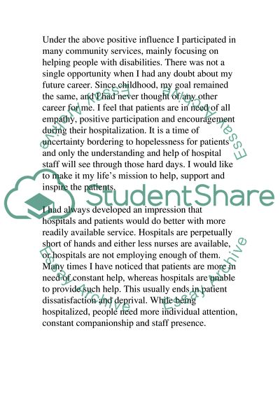 essay about medical profession