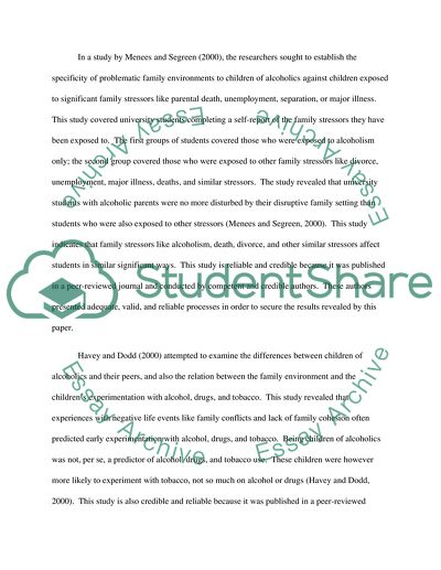 Children of Alcoholics