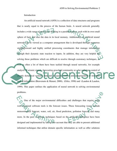 Artificial neural network