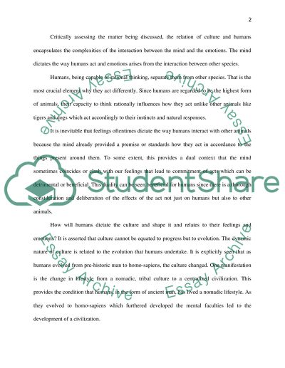 Cultural Psychology Issues