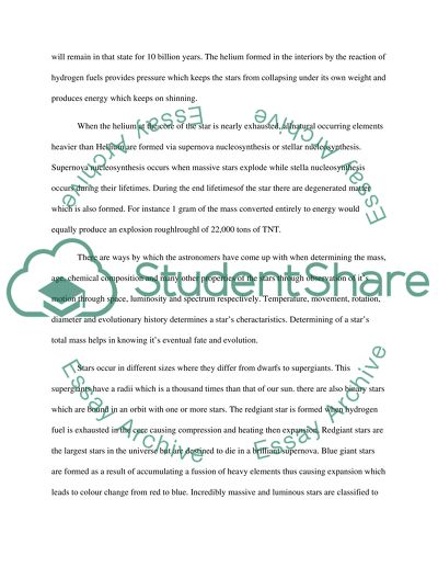 The Life and Death of Stars