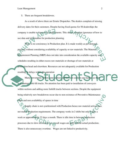 Premier Auto - Material Requirement Planning