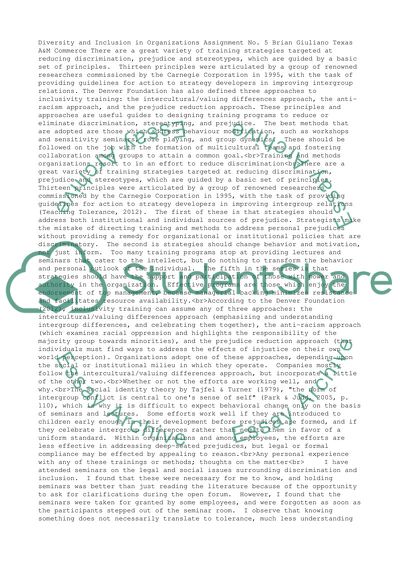 Week 5 assignment paper