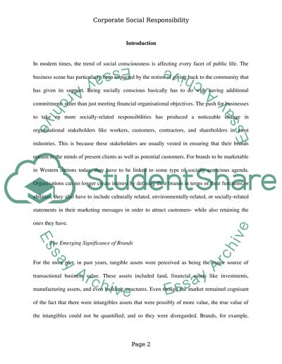 How Corporate Social Responsibility Adds Value to a Brand