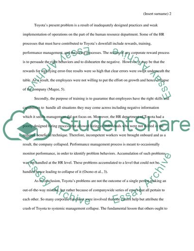 Organizational Communication of Toyota