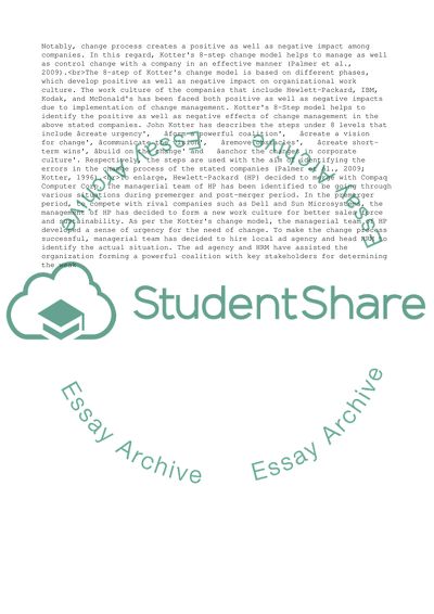 Assignment 1: Stories of Change