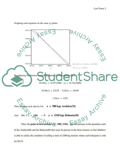 Solving a System of Equations